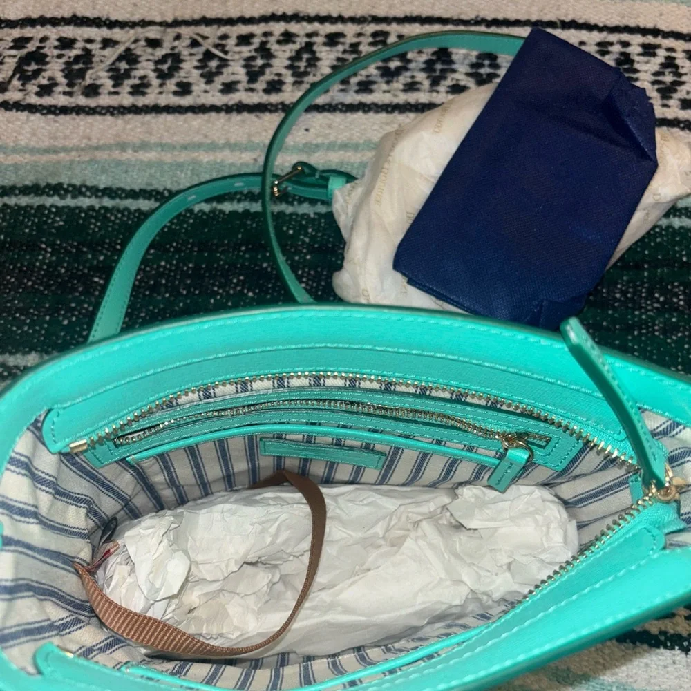 Dooney & Bourke Turquoise Crossbody Bag - Picture 2 of 2